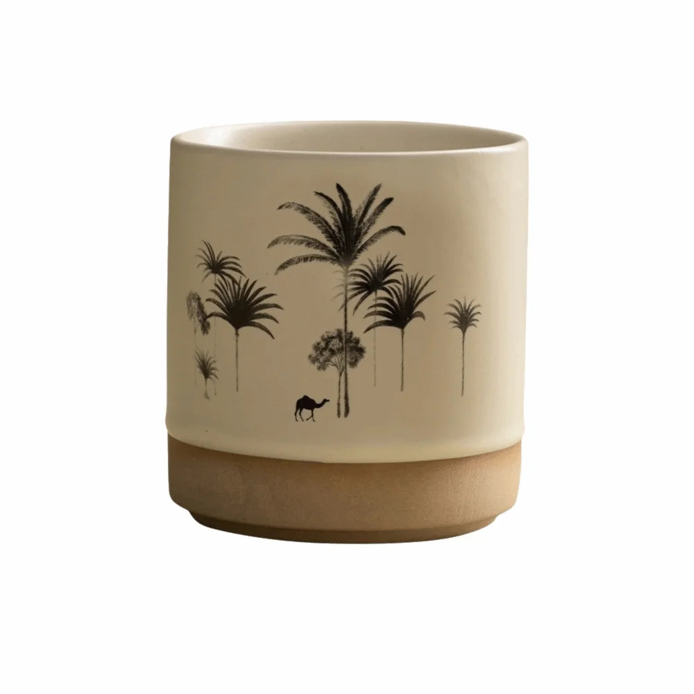 Ancient Retro Ceramic Mug Hand-painted Minimalist Ceramic Coffee Cup Unique D Handmade Chinese Ceramic Cup Daily Drinking