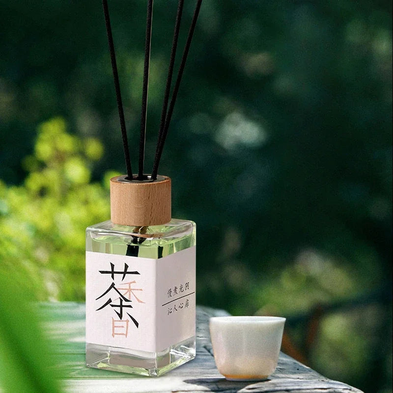 Tea Fragrance Fire-free Aromatherapy Indoor Long-lasting Wardrobe Fire-free Essential Oil Ornaments for Home