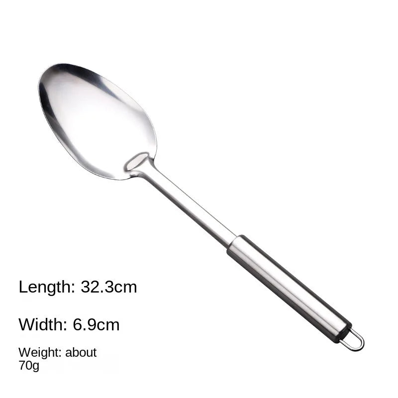 Stainless Steel Wok Spatula & Ladle Set