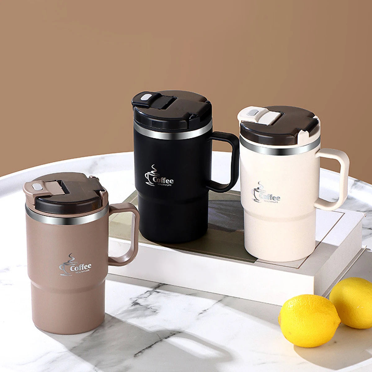 Double-Wall Insulated Travel Mug (450/500ml)