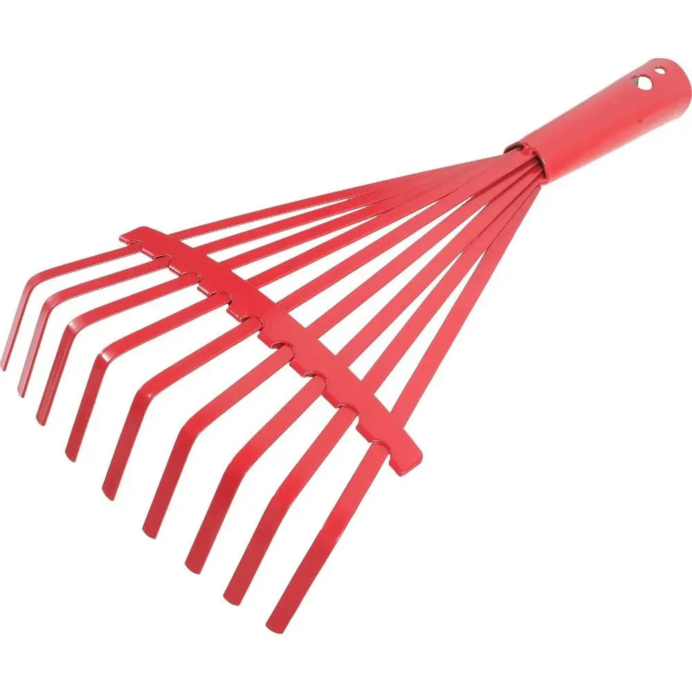 High-carbon Steel Rake Leaf Rake Fallen Leaves Rake Garden Lawn And Yard Metal Rake Farm equipment Tools