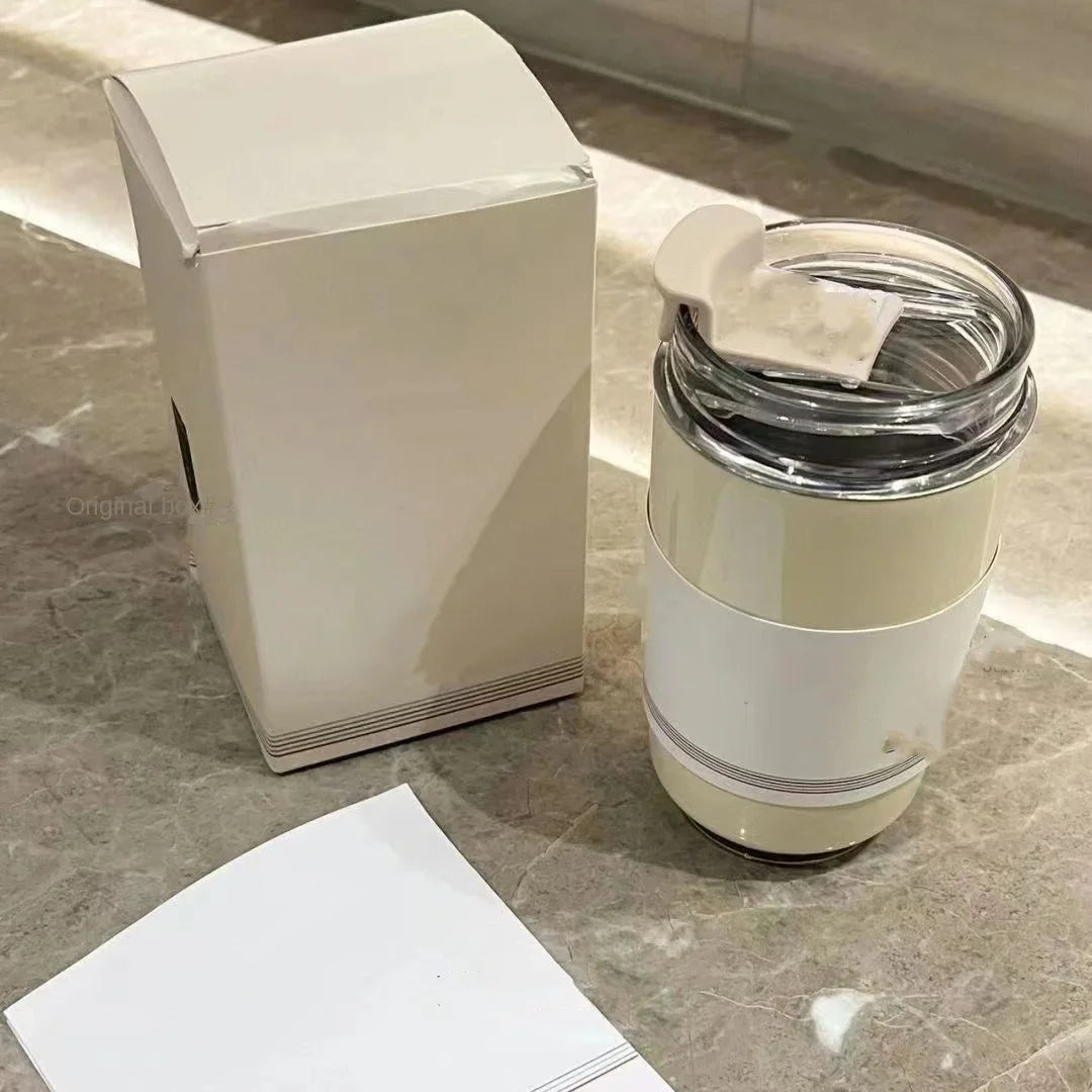 240ML Beverage Cup Travel Portable Drinking Cup Stainless Steel Vacuum Leak proof Coffee Hot & Cold Insulated Mug wholesale