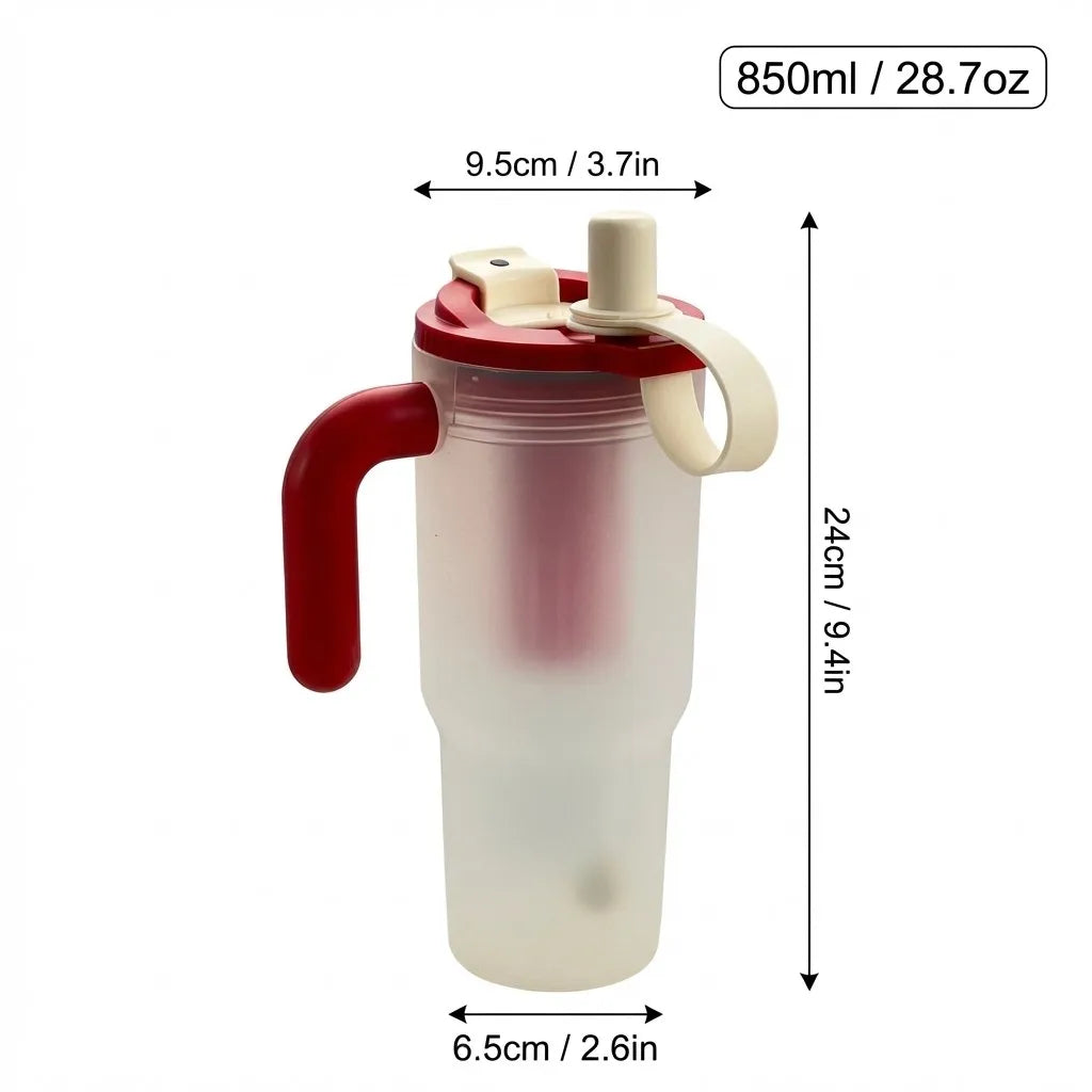 850ML Large Capacity Tumbler with Handle