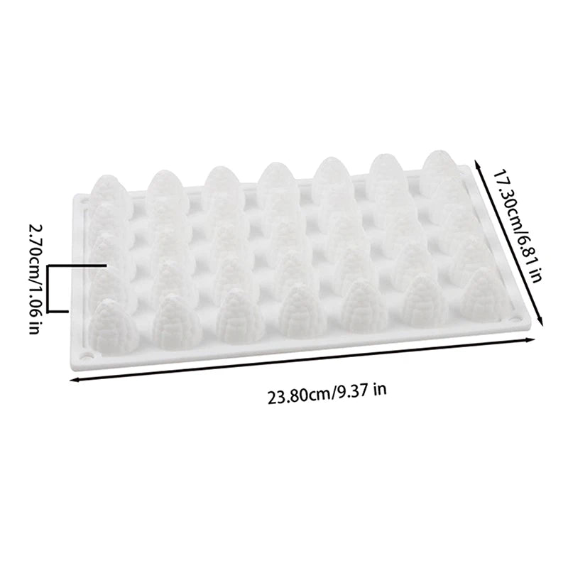 3D Raspberry Silicone Dessert Mold