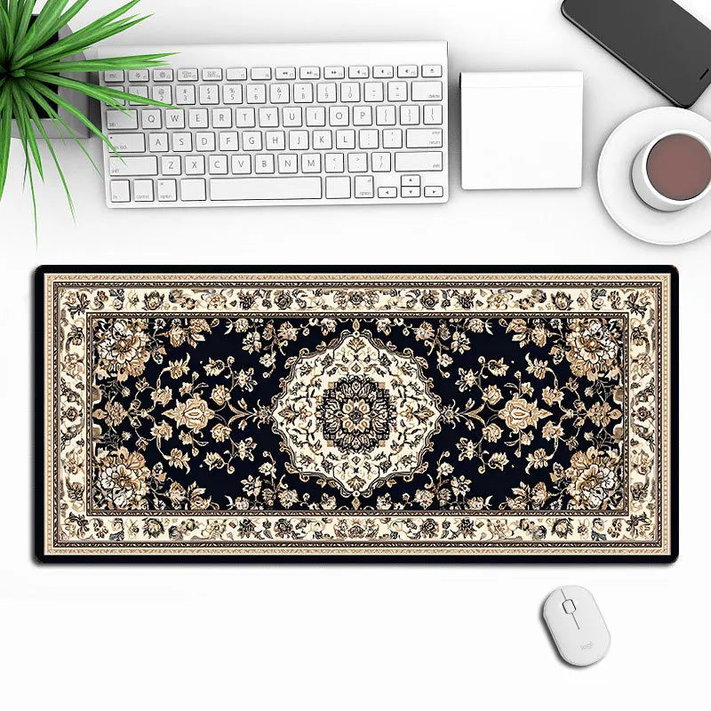 Persian Mouse Pad Large Xxl Big Office Carpet Non-slip Mouse Mats Gamer Rug Desk Accessories Computer Desk Pads Gaming Mouse Pad