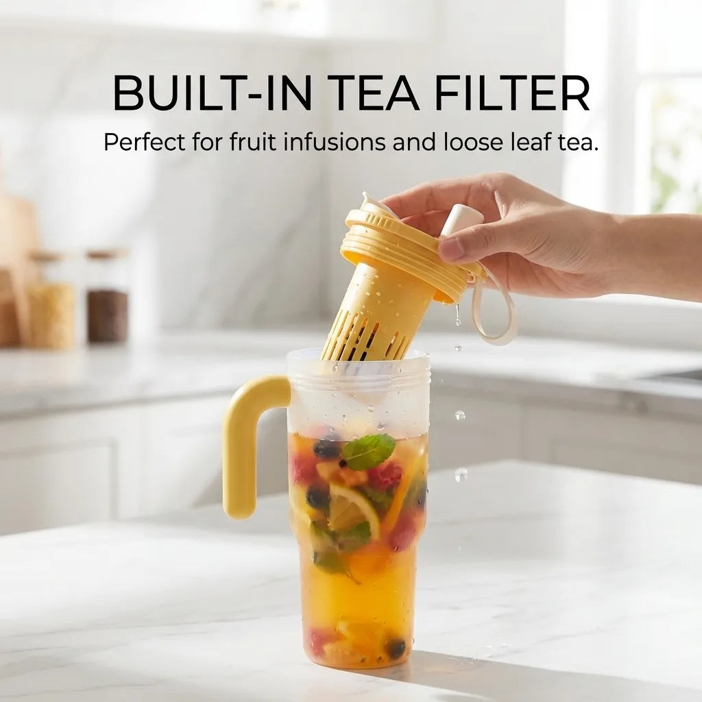 850ML Large Capacity Tumbler with Handle