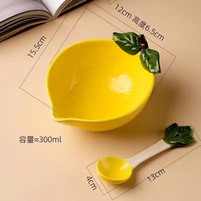300ml Cute Strawberry Salad & Noodle Bowl