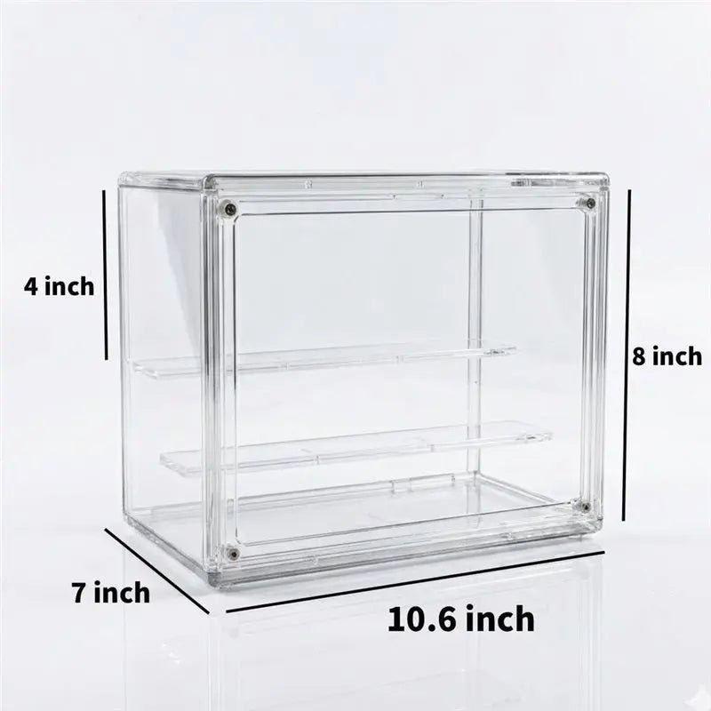 ABMR-Mini Greenhouse Indoor, Clear Small Green House With Magnetic Door,Stackable Succulentseed Starting Observation Station