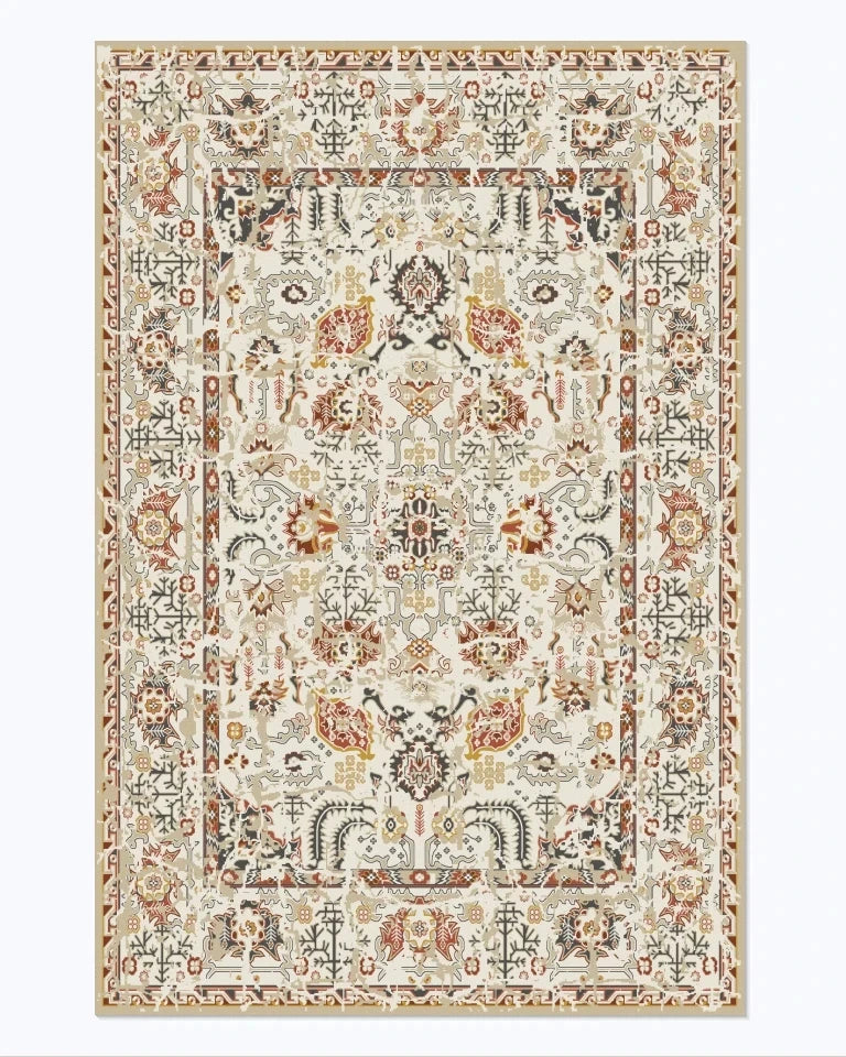 1pc Classic American Retro Style DoorMat, Non-slip Carpet, Suitable for Living Room, Bedroom, Bathroom, Holiday Home Decoration
