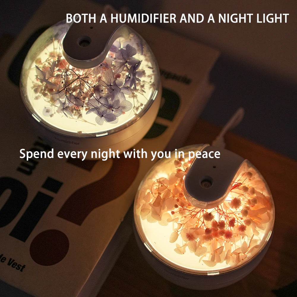 USB Ultrasonic Cool Mist Sprayer Essential Oil Fragrance 250ml Mini Home Wood Grain Air Humidifier Electric Air Aroma Diffuser