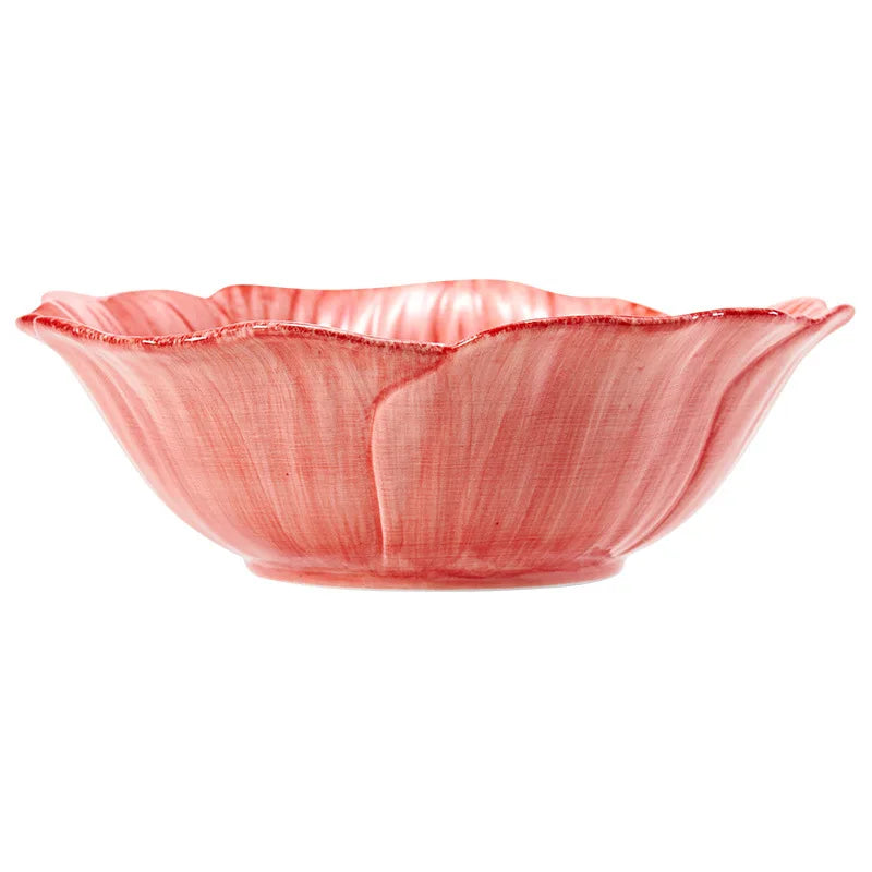 Floral Embossed Ceramic Dinnerware Set