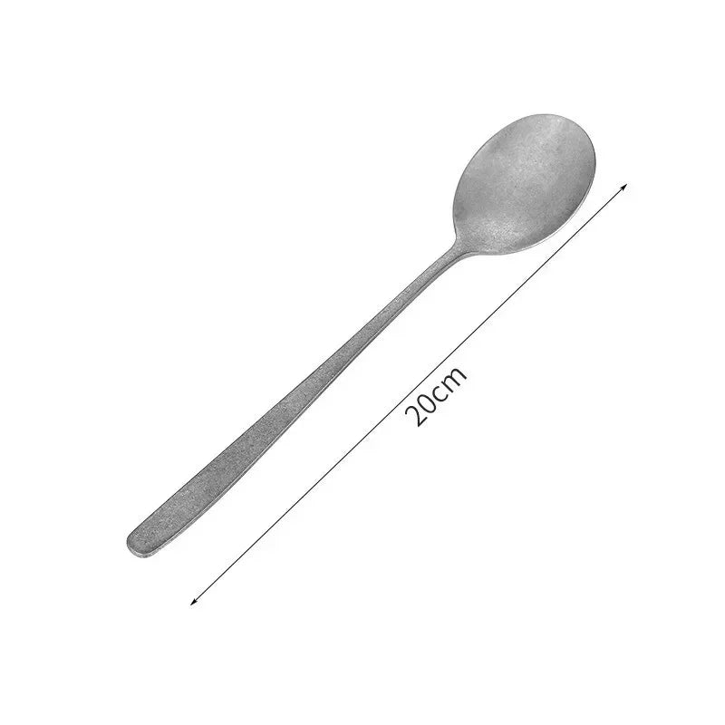 304 Stainless Steel Vintage Dessert Plate