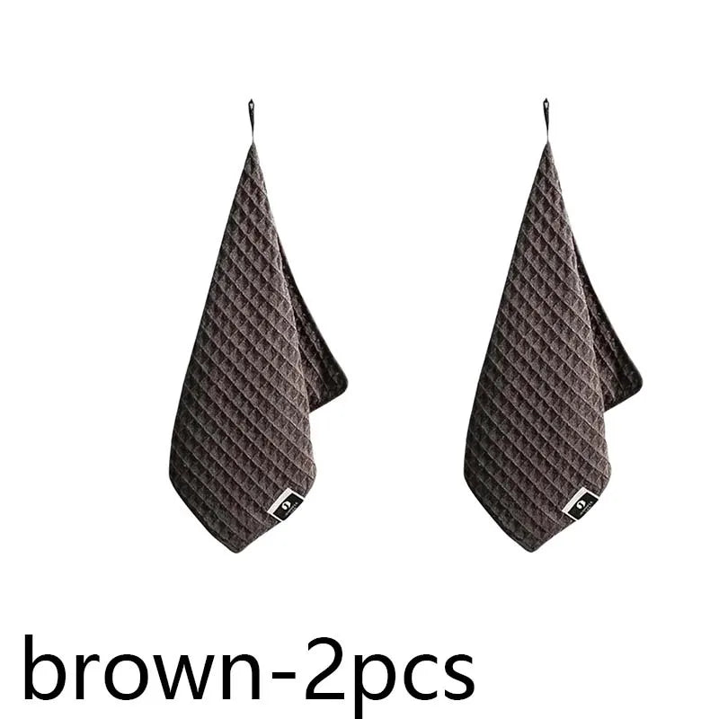 1/6Pcs Super Absorbent Microfiber Coffee Bar Towels Home Barista Cleaning Tool for Coffee Machine