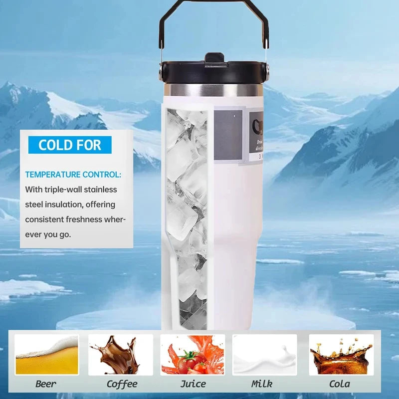 Large Capacity 304 Stainless Steel Water Mug
