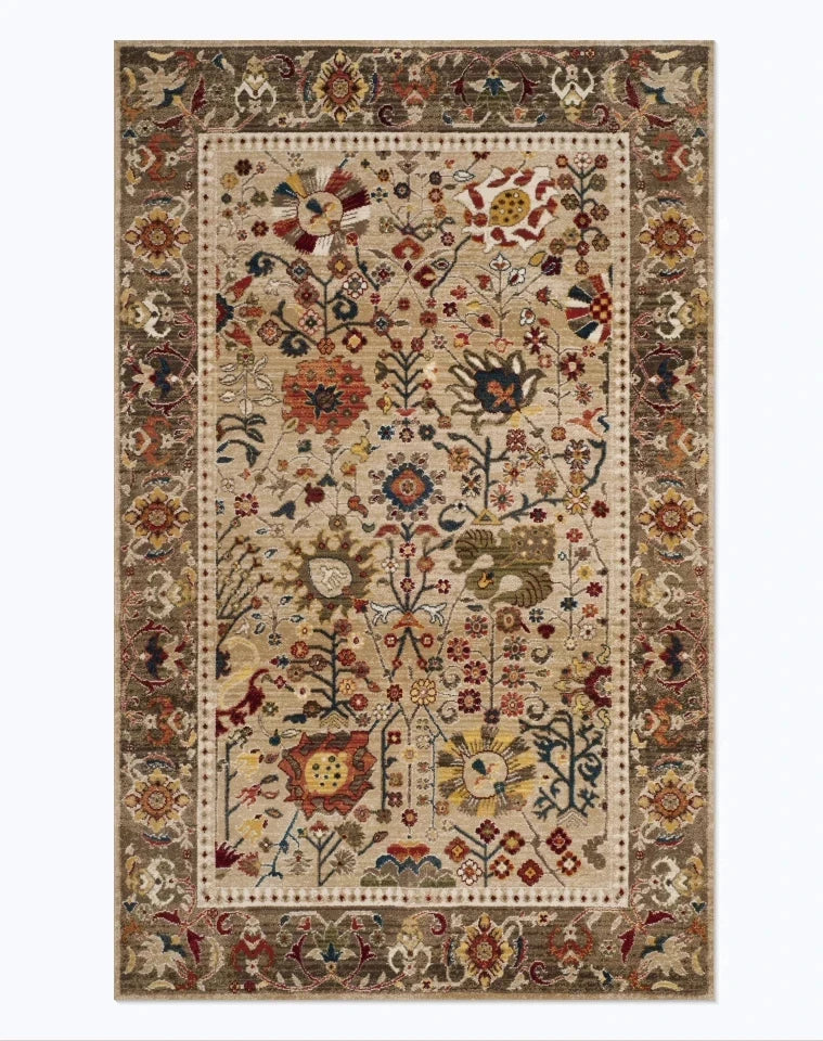 1pc Classic American Retro Style DoorMat, Non-slip Carpet, Suitable for Living Room, Bedroom, Bathroom, Holiday Home Decoration