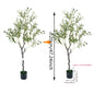 Artificial Olive Tree – 120cm Realistic Faux Plant Decor