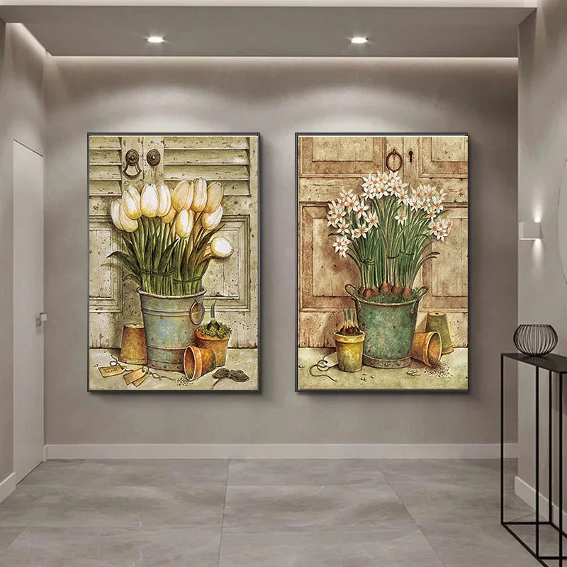 Vintage European Botanical Wall Art Prints 🌿🖼️