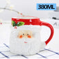 Cute Christmas Santa Ceramic Mug 🎅☕🎄