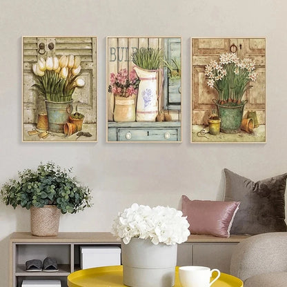 Vintage European Botanical Wall Art Prints 🌿🖼️