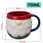 Cute Christmas Santa Ceramic Mug 🎅☕🎄