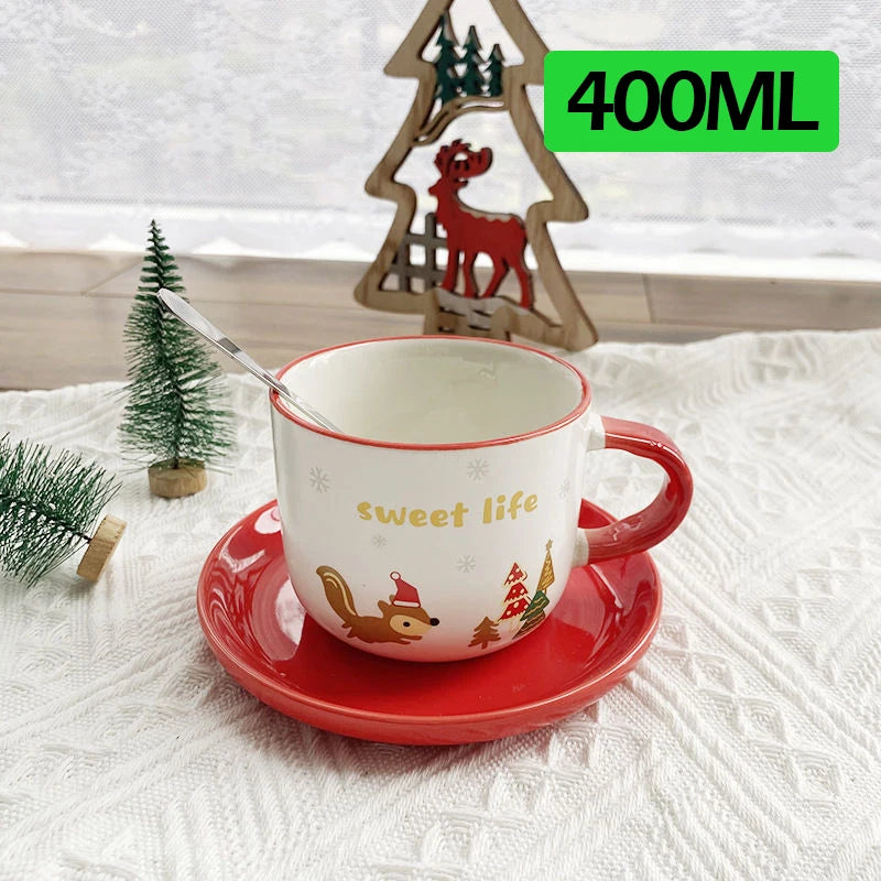 Cute Christmas Santa Ceramic Mug 🎅☕🎄