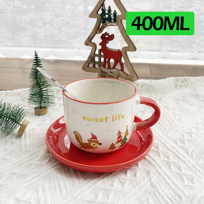 Cute Christmas Santa Ceramic Mug 🎅☕🎄