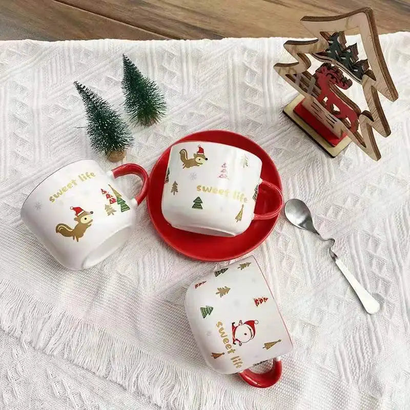 Cute Christmas Santa Ceramic Mug 🎅☕🎄