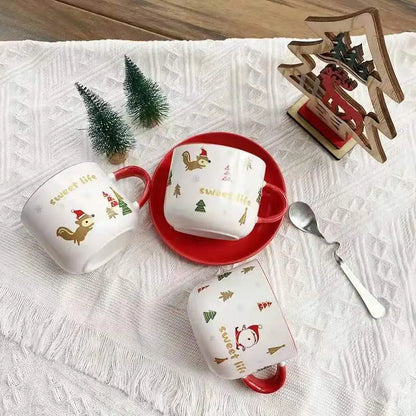 Cute Christmas Santa Ceramic Mug 🎅☕🎄
