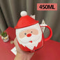 Cute Christmas Santa Ceramic Mug 🎅☕🎄