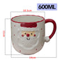 Cute Christmas Santa Ceramic Mug 🎅☕🎄
