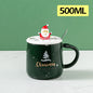 Cute Christmas Santa Ceramic Mug 🎅☕🎄