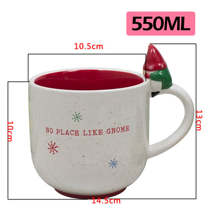 Cute Christmas Santa Ceramic Mug 🎅☕🎄