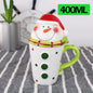Cute Christmas Santa Ceramic Mug 🎅☕🎄