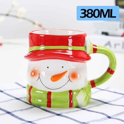 Cute Christmas Santa Ceramic Mug 🎅☕🎄