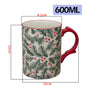 Cute Christmas Santa Ceramic Mug 🎅☕🎄