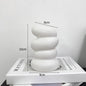 Modern Plastic Flower Vase – Aesthetic Home Decor