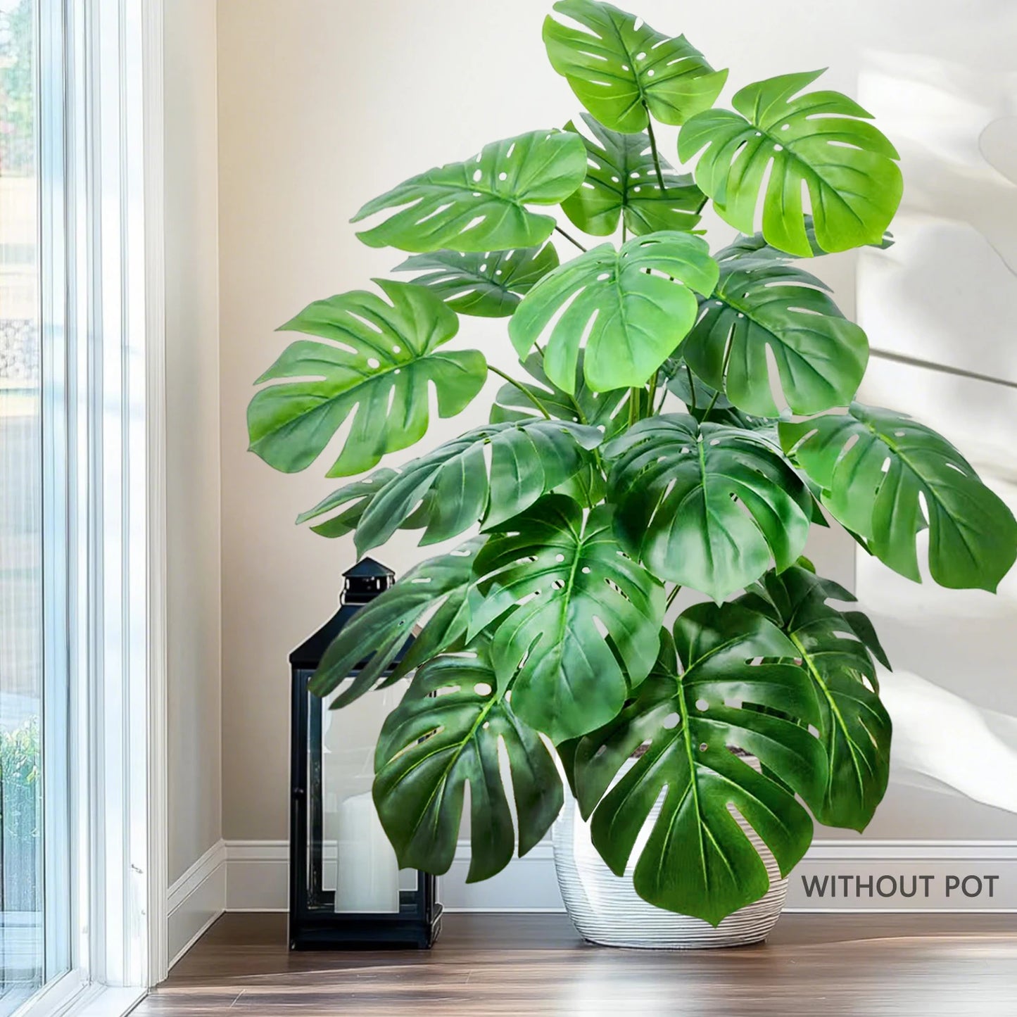 Merrill Real-Touch 12-24 Leaves Artificial Plant for Outdoor Garden (H1620)