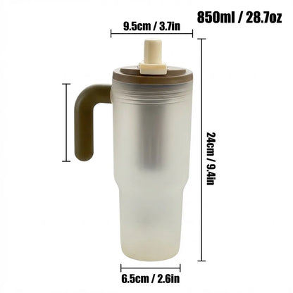 850ML Large Capacity Tumbler with Handle