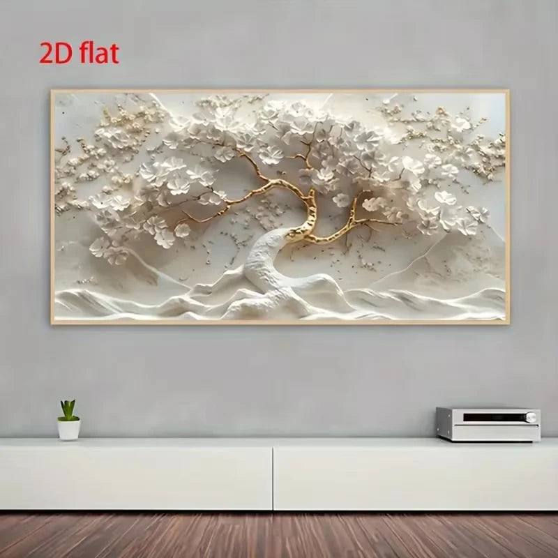 1pc frameless Canvas Painting 1pc Tree Of Life By Gustav Klimt Landscape Wall Art Canvas Scandinavian Posters And Prints Modern