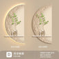 Creative Moon & Green Plant LED Wall Lamp for Modern Home Decor