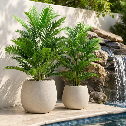 Artificial Areca Palm Tree – Realistic Tropical Plant Home Decor