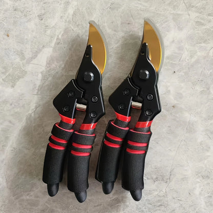 Professional Heavy-Duty Carbon Steel Pruning Shears with Sharp SK-5 Blade Tree Trimmer &amp; Garden Shears Suitable for Home Garden