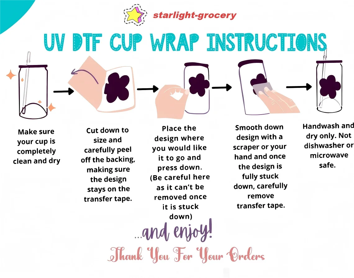 Colorful Butterfly Cup Wrap Sticker 🦋✨