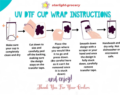 Colorful Butterfly Cup Wrap Sticker 🦋✨