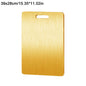 Double-Sided Stainless Steel Cutting Board
