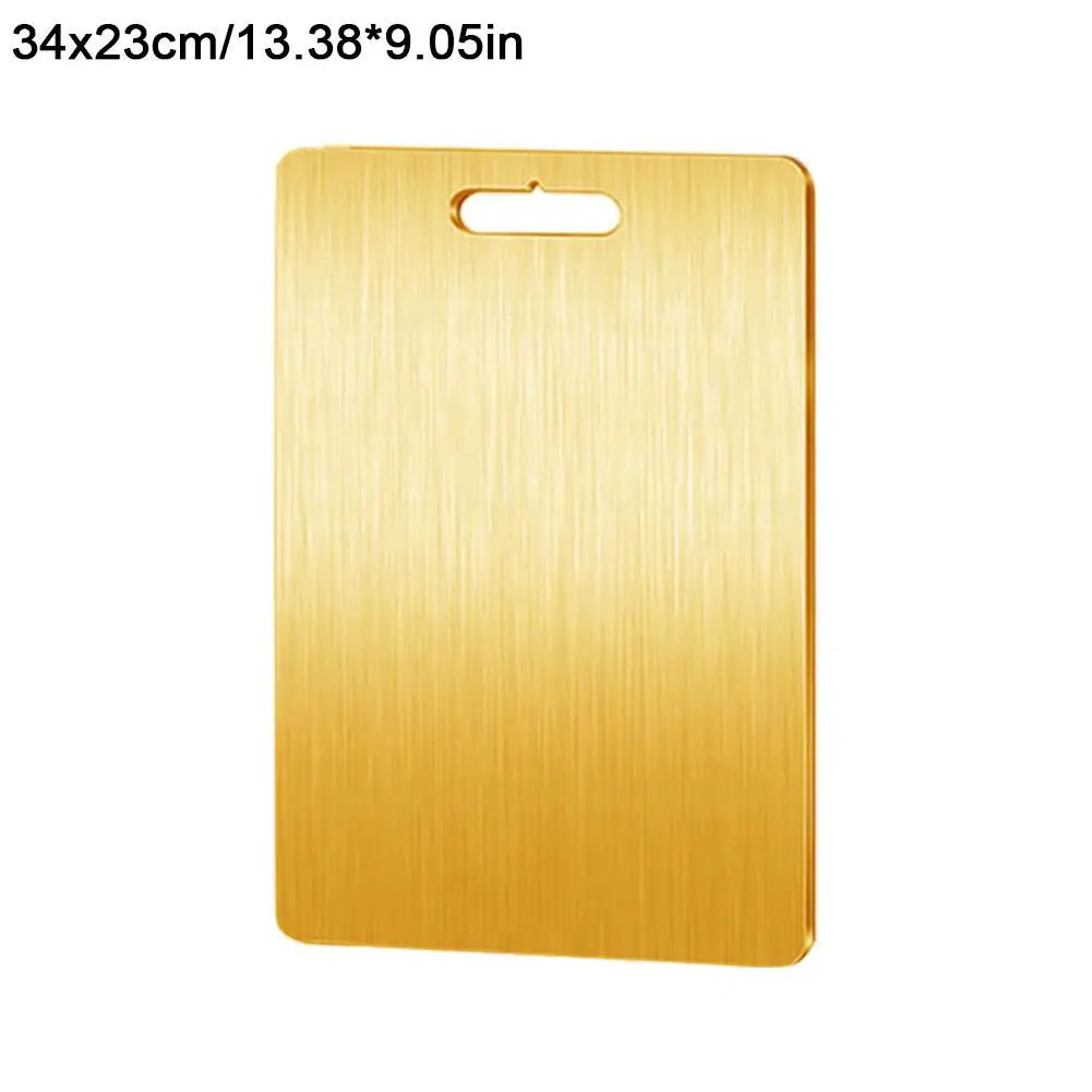 Double-Sided Stainless Steel Cutting Board
