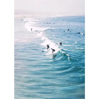 Summer Beach Palm Tree Wall Art Poster 🌴☀️🌊