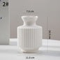 Modern Plastic Flower Vase – Aesthetic Home Decor