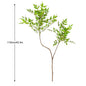 76-105-135cm/53.1in Artificial Ficus Tree Branch – Realistic Green Tropical Plant Decor
