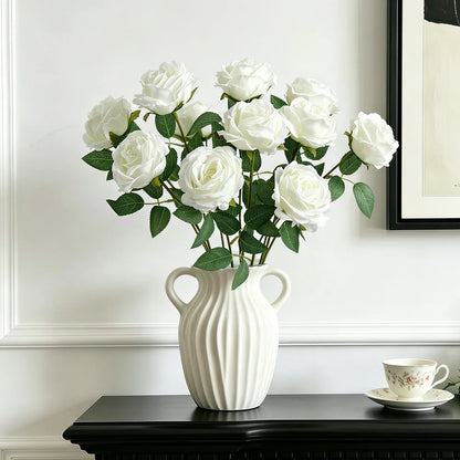 5/10Pcs Premium 50CM Rose Artificial Flowers for Home Vases